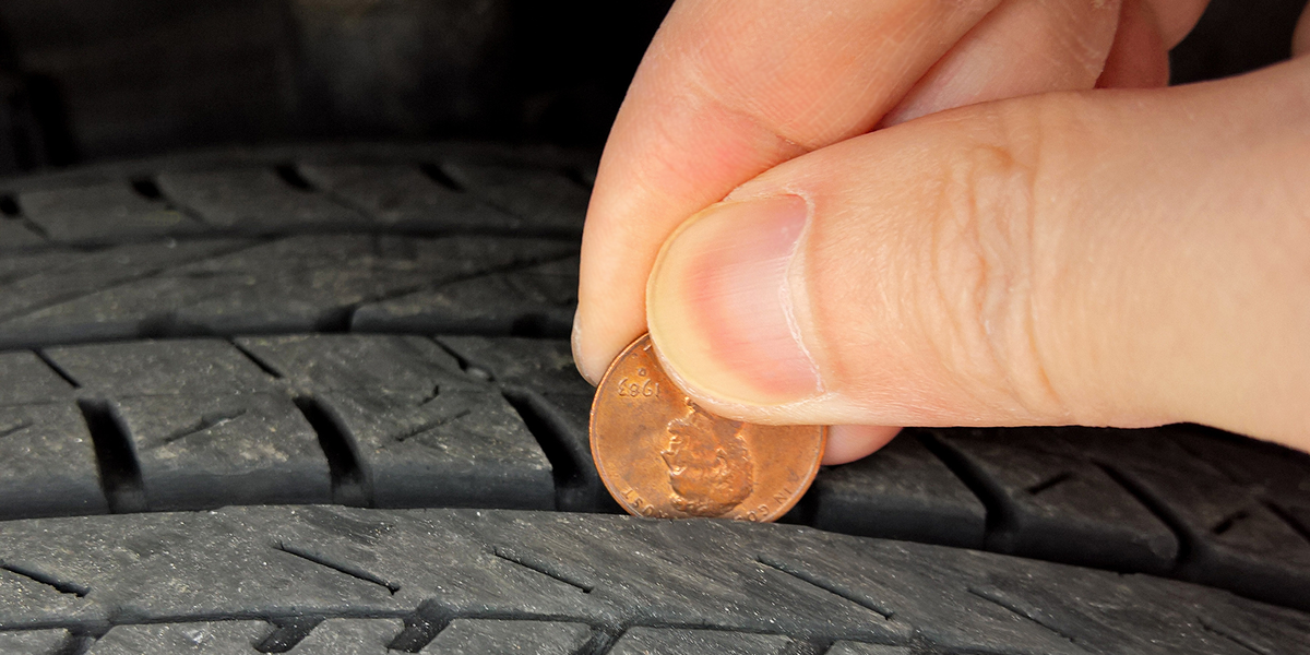 Winter Driving – Tire Tread Depth Check